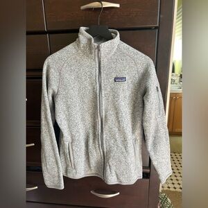 Patagonia Better Sweater fleece zip up, grey M